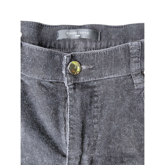 Simon Chang Black Straight Leg Jeans Timeless Style - Picture 3 of 7